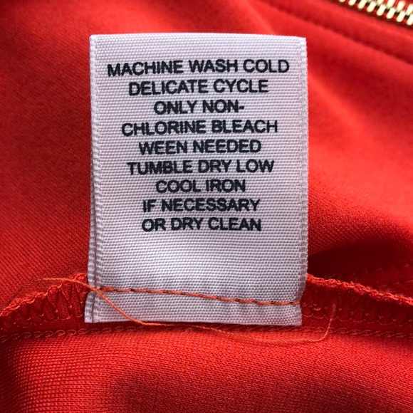 Philosophy Red Zipper Front Jacket Blazer - Picture 7 of 7